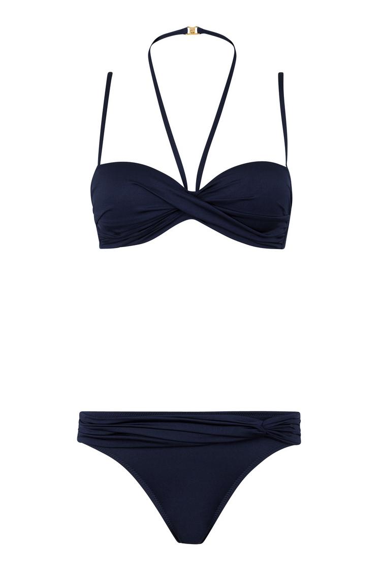 Lascana Lascana B&uuml;gel-Bandeau-Bikini Bikini Set Damen - blau - 9 | SportScheck