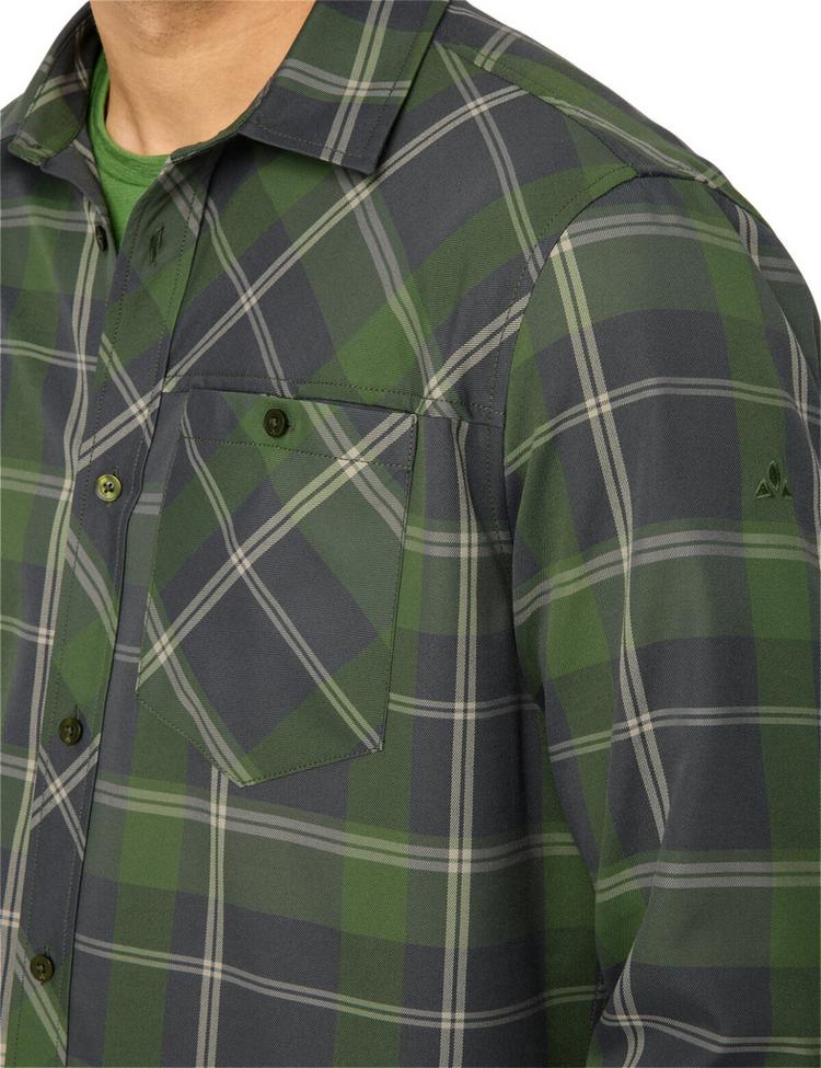 VAUDE VAUDE Men's Neshan LS Shirt IV Funktionshemd Herren - thyme - 1 | SportScheck