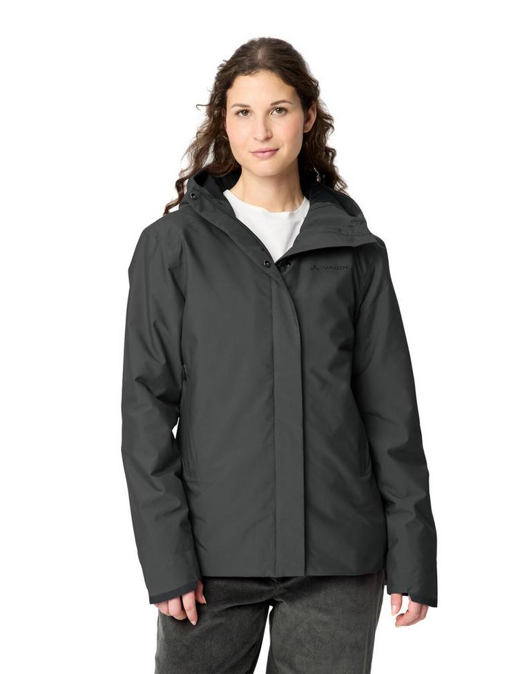 VAUDE VAUDE Women's Cyclist Warm Rain Jacket Fahrradjacke Damen - graphite - 0 | SportScheck
