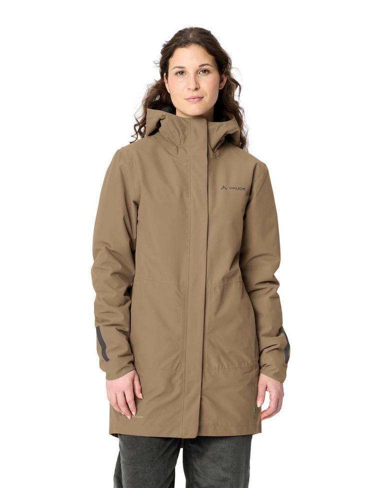 VAUDE VAUDE Women's Cyclist padded Parka II Fahrradjacke Damen - oat - 0 | SportScheck
