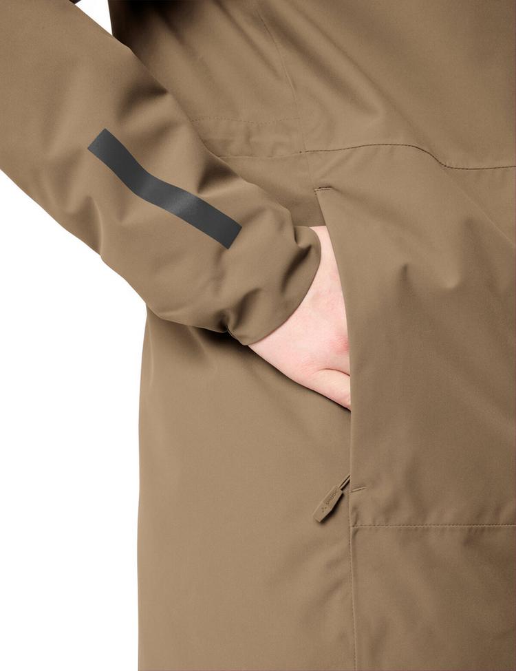 VAUDE VAUDE Women's Cyclist padded Parka II Fahrradjacke Damen - oat - 0 | SportScheck