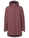 VAUDE Women's Cyclist padded Parka II Fahrradjacke Damen - ruby dusk