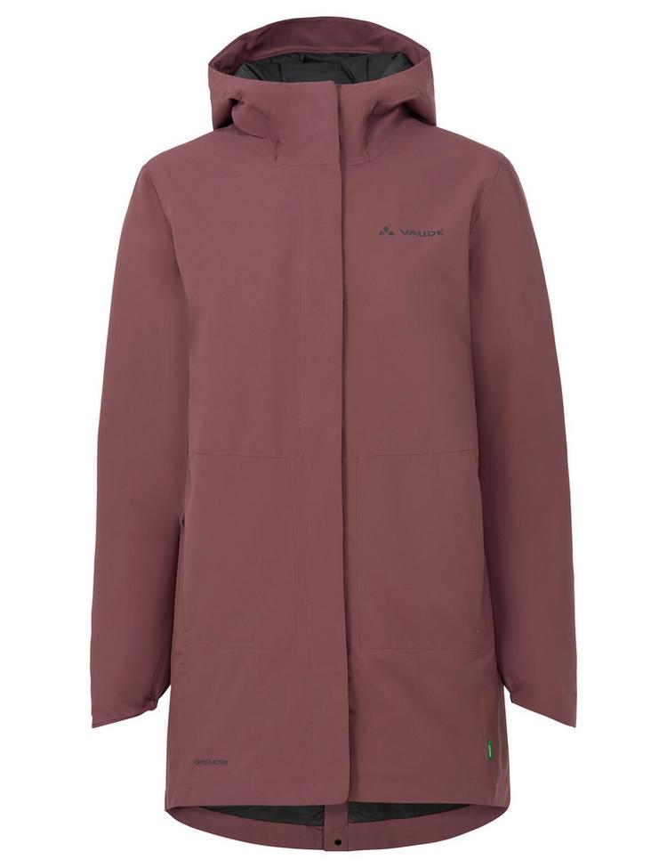 VAUDE VAUDE Women's Cyclist padded Parka II Fahrradjacke Damen - ruby dusk - 0 | SportScheck