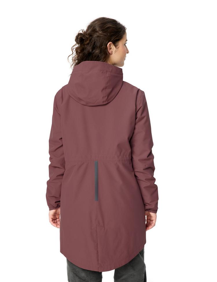 VAUDE VAUDE Women's Cyclist padded Parka II Fahrradjacke Damen - ruby dusk - 1 | SportScheck