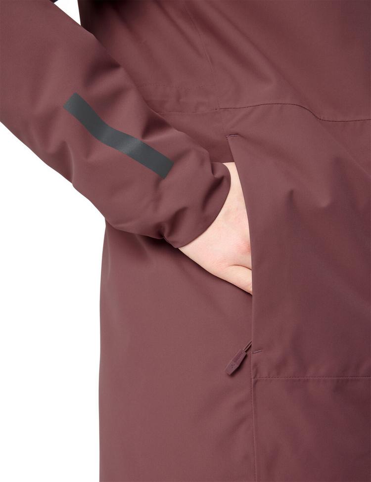 VAUDE VAUDE Women's Cyclist padded Parka II Fahrradjacke Damen - ruby dusk - 0 | SportScheck
