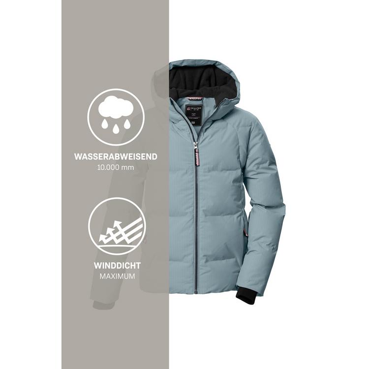 KILLTEC KILLTEC KOW 357 GRLS QLTD JCKT Softshelljacke Kinder - Rauchblau342 - 4 | SportScheck