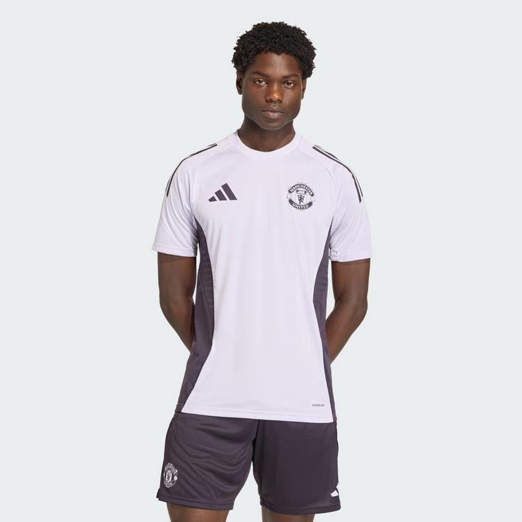 adidas adidas Manchester United Tiro 25 Competition Teamtrikot Herren - Purple Tint / Aurora Black - 0 | SportScheck
