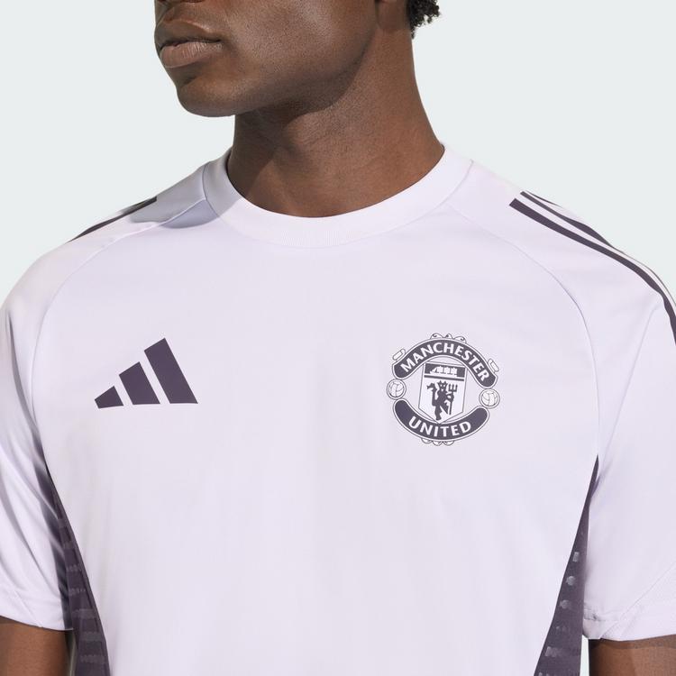 adidas adidas Manchester United Tiro 25 Competition Teamtrikot Herren - Purple Tint / Aurora Black - 1 | SportScheck