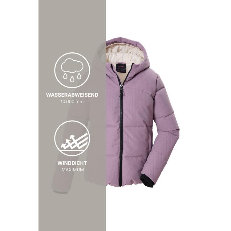 KILLTEC KILLTEC Steppjacke mit Kapuze Fleecejacke Kinder - Rose4029 - 4 | SportScheck