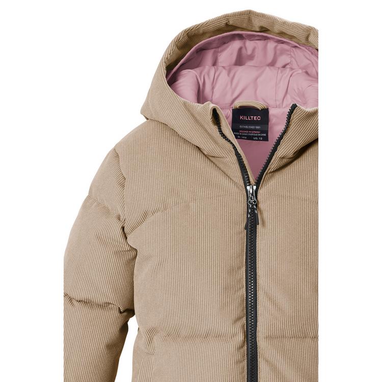 KILLTEC KILLTEC Steppjacke mit Kapuze Fleecejacke Kinder - Beige8013 - 1 | SportScheck