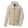 KILLTEC Steppjacke mit Stehkragen Fleecejacke Kinder - Beige8012