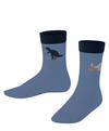 Falke Dinosaurs Socken Kinder - smoky blue (6045)