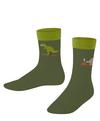 Falke Dinosaurs Socken Kinder - sern green (7681)