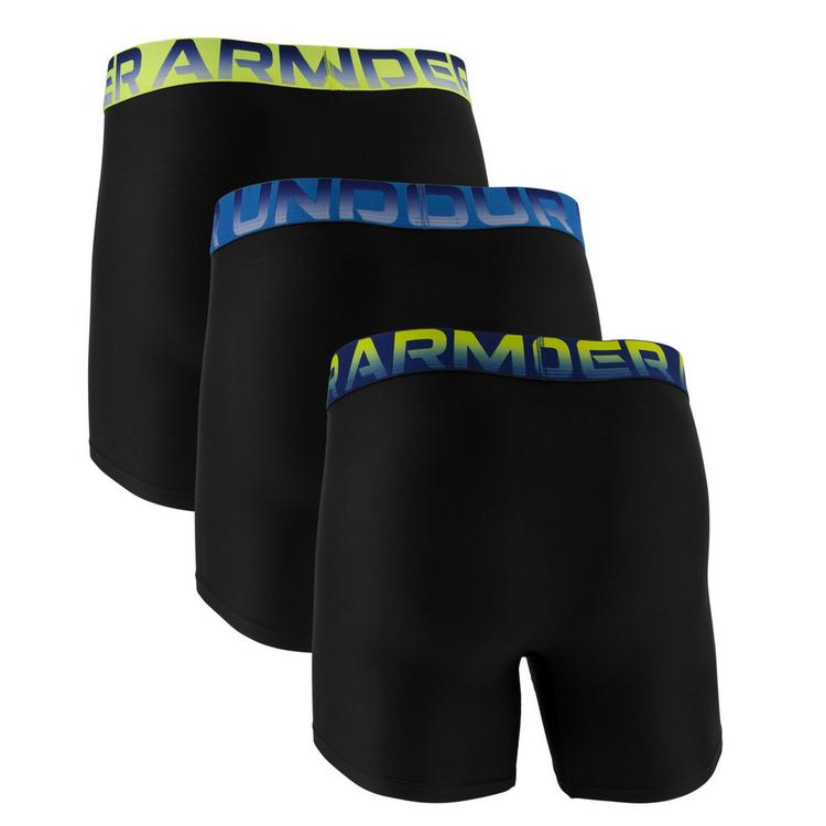 Under Armour Under Armour Boxershort Unterhose Herren - Schwarz/Blau/Gelb - 0 | SportScheck