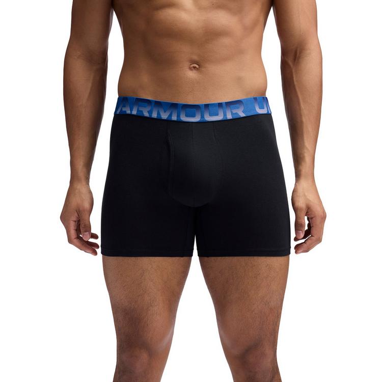 Under Armour Under Armour Boxershort Unterhose Herren - Schwarz/Blau/Gelb - 2 | SportScheck