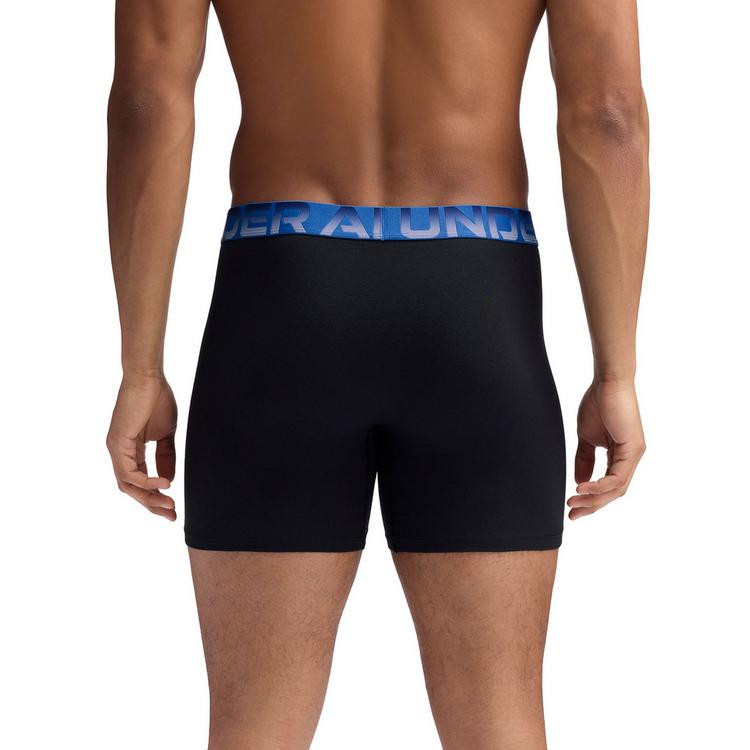 Under Armour Under Armour Boxershort Unterhose Herren - Schwarz/Blau/Gelb - 3 | SportScheck