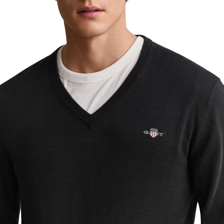 GANT GANT Strickpullover Strickpullover Herren - Schwarz - 2 | SportScheck