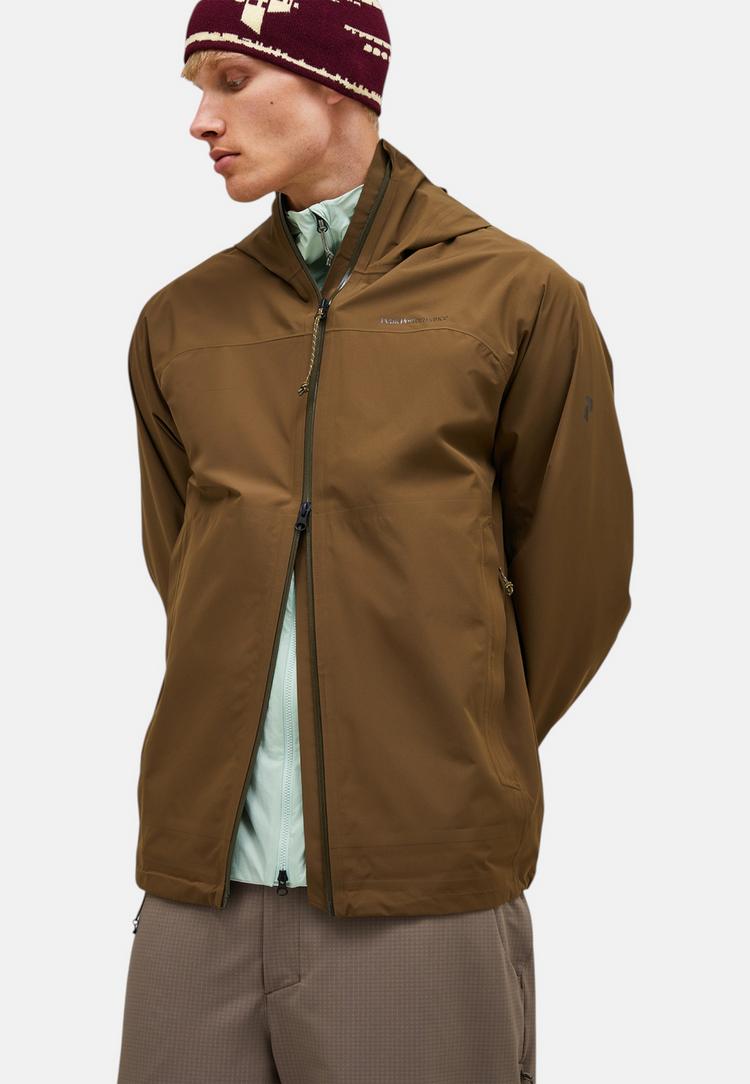 Peak Performance Peak Performance Regenjacke Herren - khaki - 0 | SportScheck