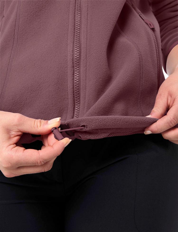 VAUDE VAUDE Women's Rosemoor Fleece Jacket II Outdoorjacke Damen - ruby dusk - 0 | SportScheck
