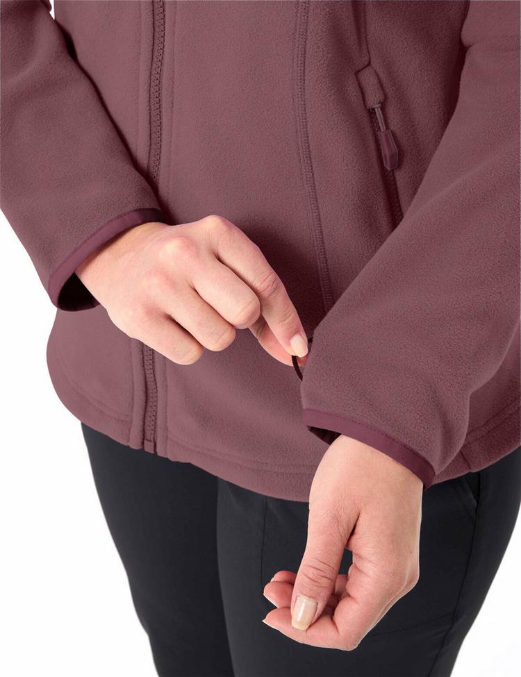 VAUDE VAUDE Women's Rosemoor Fleece Jacket II Outdoorjacke Damen - ruby dusk - 1 | SportScheck