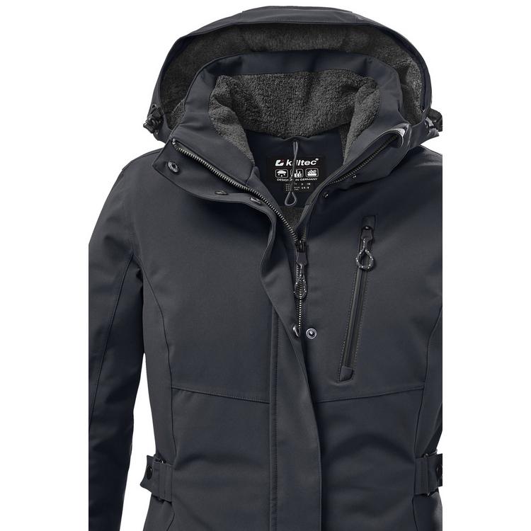 KILLTEC KILLTEC KOW 165 Funktionsmantel Damen - Anthrazit - 1 | SportScheck