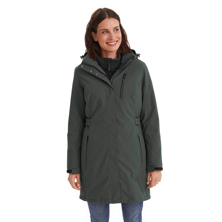 KILLTEC KILLTEC KOW 165 Funktionsmantel Damen - Gr&uuml;n2069 - 1 | SportScheck
