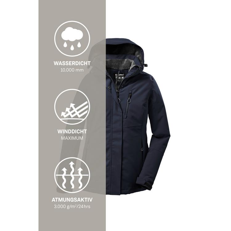 KILLTEC KILLTEC KOW 140 Softshelljacke Damen - Nachtschwarz - 4 | SportScheck