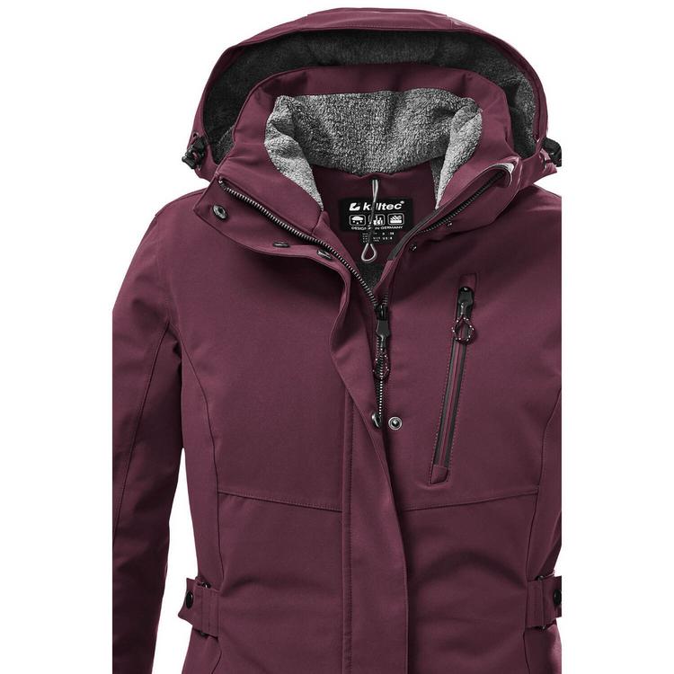 KILLTEC KILLTEC KOW 165 Funktionsmantel Damen - Pflaume4410 - 6 | SportScheck