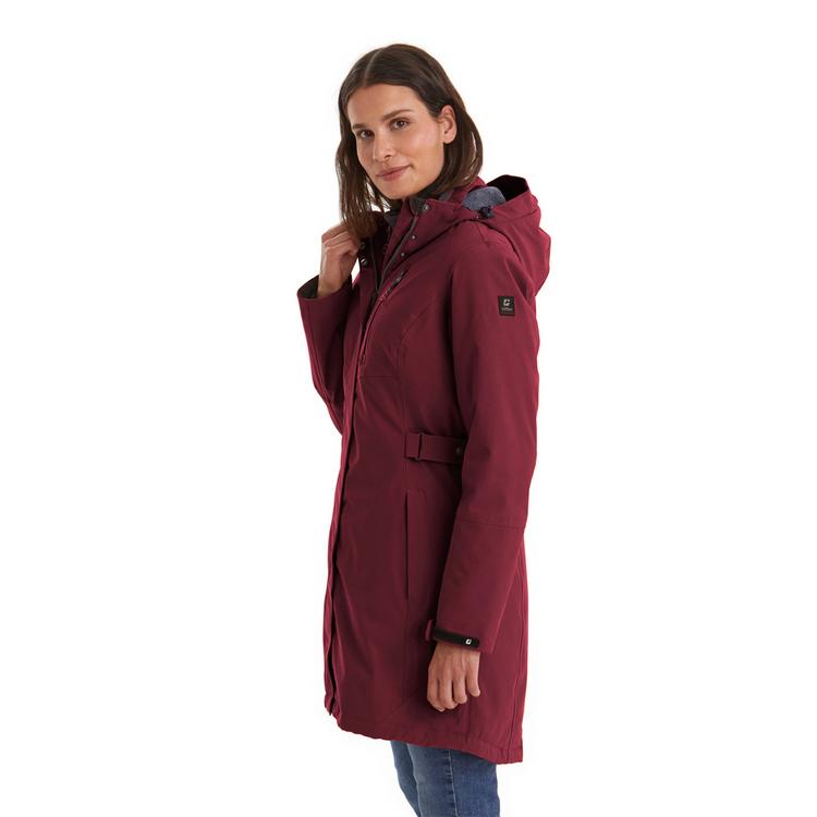 KILLTEC KILLTEC KOW 165 Funktionsmantel Damen - Bordeaux - 3 | SportScheck