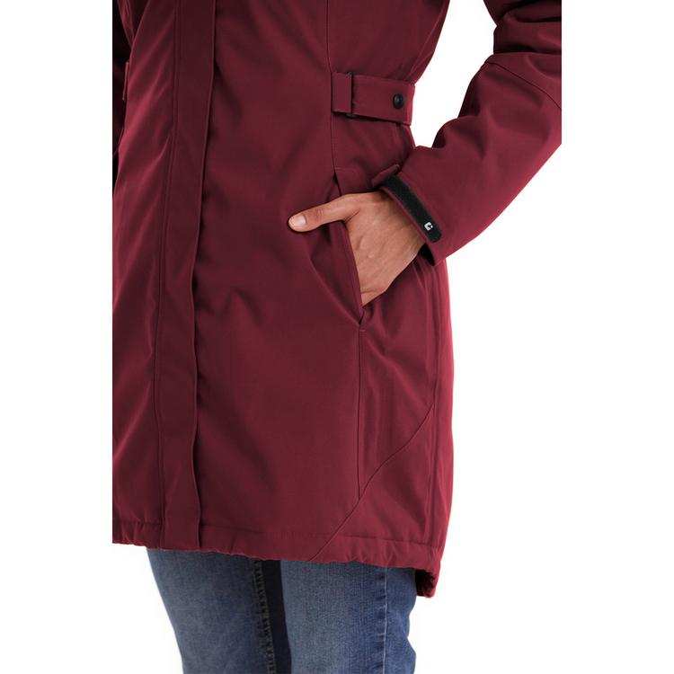 KILLTEC KILLTEC KOW 165 Funktionsmantel Damen - Bordeaux - 5 | SportScheck