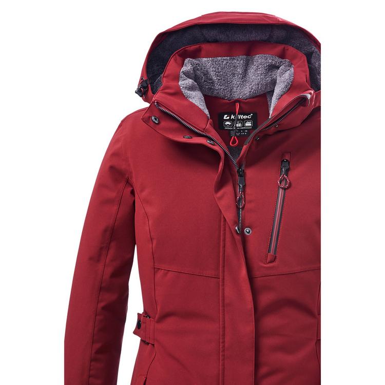 KILLTEC KILLTEC KOW 165 Funktionsmantel Damen - Bordeaux - 6 | SportScheck