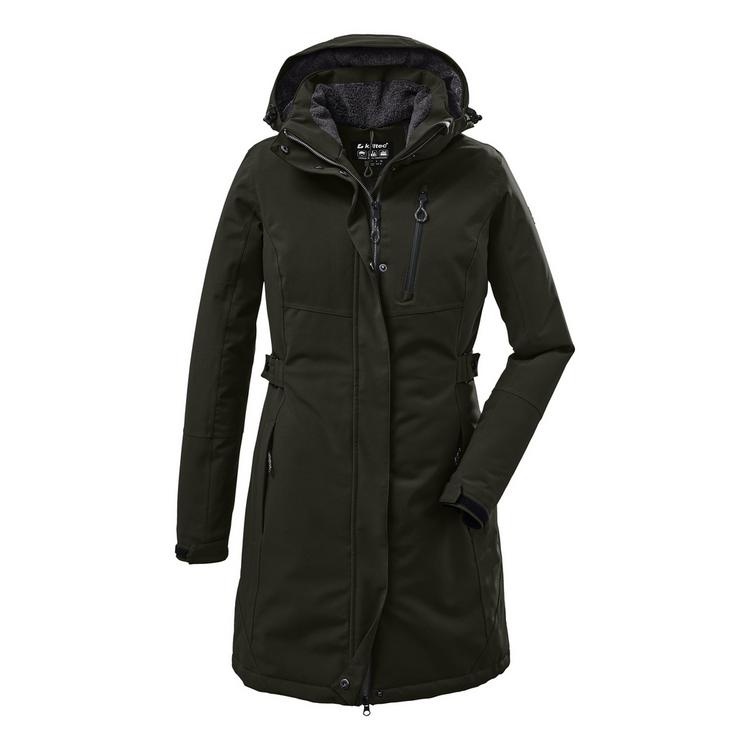 KILLTEC KILLTEC KOW 165 Funktionsmantel Damen - Dunkeloliv - 0 | SportScheck