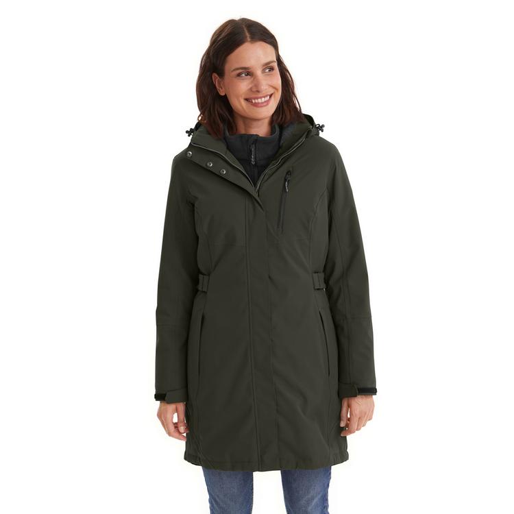 KILLTEC KILLTEC KOW 165 Funktionsmantel Damen - Dunkeloliv - 1 | SportScheck