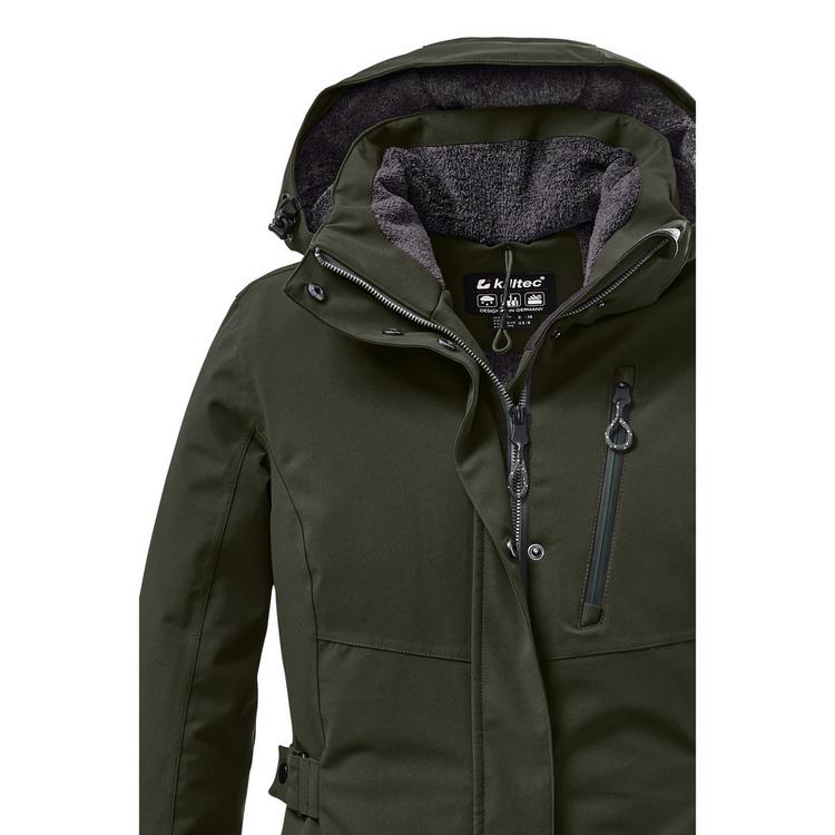 KILLTEC KILLTEC KOW 165 Funktionsmantel Damen - Dunkeloliv - 6 | SportScheck