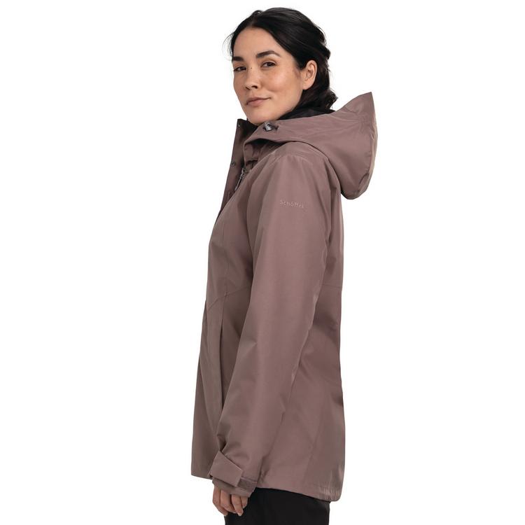 Sch&ouml;ffel Sch&ouml;ffel 3in1 Jacket Style Okere WMS Outdoorjacke Damen - 3905 - braun - 5 | SportScheck