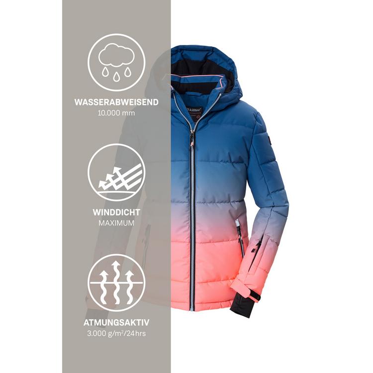 KILLTEC KILLTEC KSW 330 GRLSQLTD JCKT Skijacke Kinder - Pink4724 - 4 | SportScheck