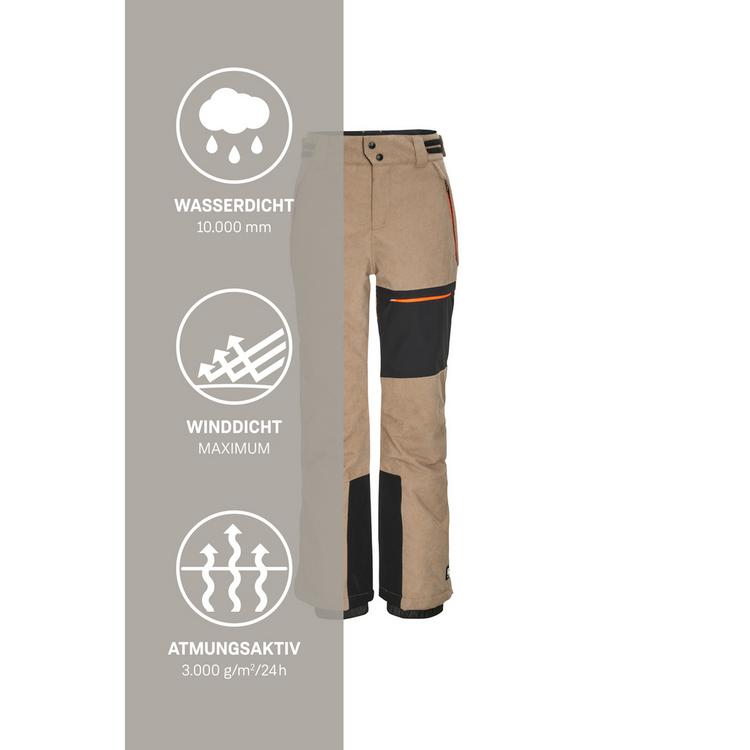KILLTEC KILLTEC Skihose mit Kantenschutz Skihose Kinder - Beige8013 - 4 | SportScheck