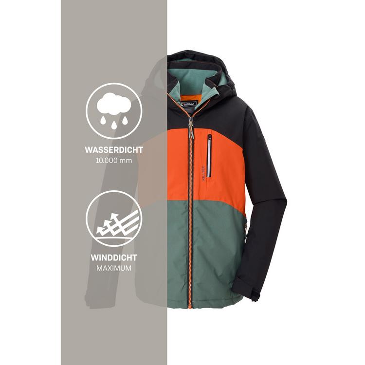 KILLTEC KILLTEC Funktionsjacke mit Kapuze Softshelljacke Kinder - Schwarz0110 - 4 | SportScheck