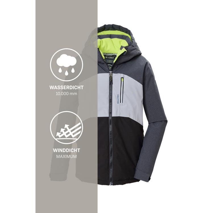 KILLTEC KILLTEC Funktionsjacke mit Kapuze Softshelljacke Kinder - Grau0646 - 4 | SportScheck