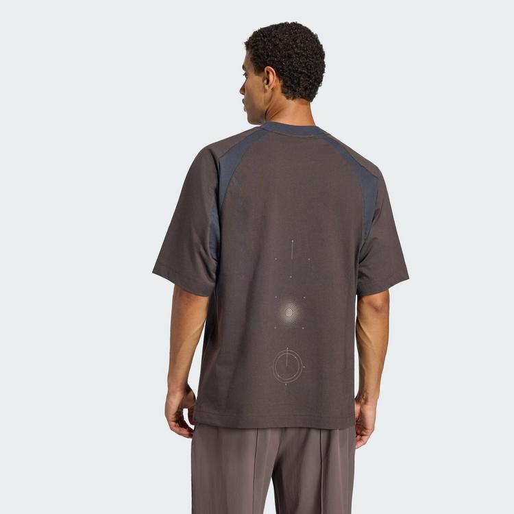 adidas adidas adidas Running x Hermanos Koumori Laufshirt - Night Brown / Night Grey - 1 | SportScheck