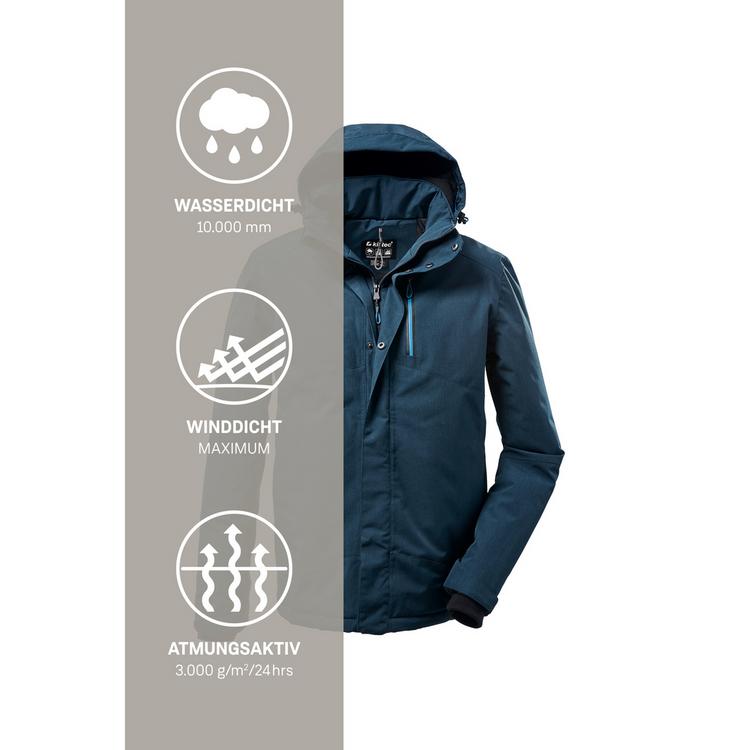 KILLTEC KILLTEC KOW 161 Funktionsjacke Herren - Royal Blau - 5 | SportScheck