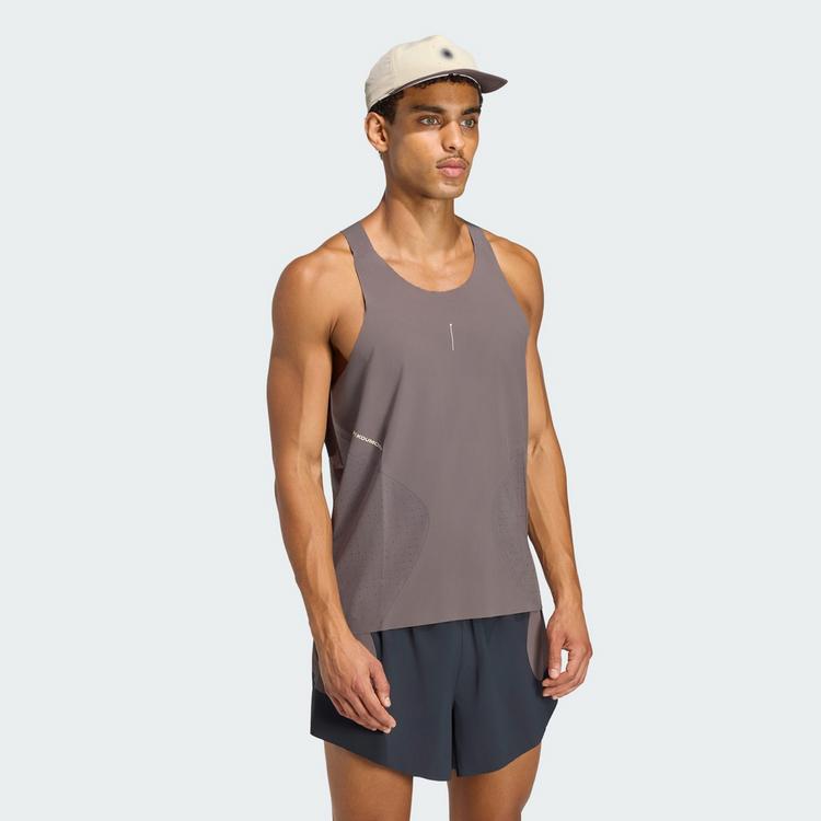 adidas adidas adidas Running x Hermanos Koumori Funktionstank Herren - Charcoal - 0 | SportScheck