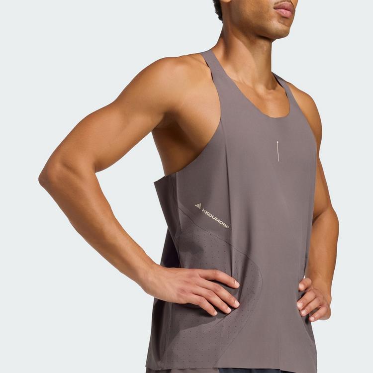 adidas adidas adidas Running x Hermanos Koumori Funktionstank Herren - Charcoal - 0 | SportScheck