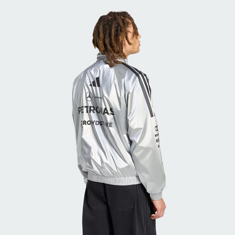 adidas adidas MERCEDES - AMG PETRONAS FORMULA 1 TEAM Trainingsjacke - Silver Metallic - 1 | SportScheck