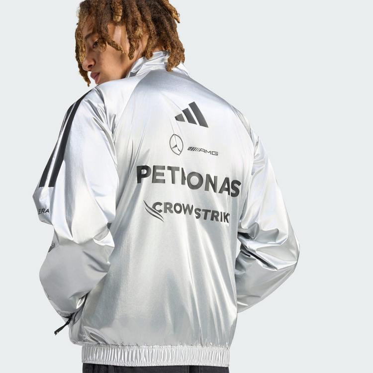 adidas adidas MERCEDES - AMG PETRONAS FORMULA 1 TEAM Trainingsjacke - Silver Metallic - 1 | SportScheck