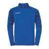 Uhlsport GOAL 25 1/4 ZIP TOP Funktionssweatshirt - azurblau/marine