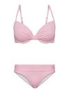 S.OLIVER B&uuml;gel-Bikini Bikini Set Damen - ros&eacute;-wei&szlig;