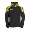 Uhlsport GOAL 25 EVO WOVEN HOOD JACKET Kapuzenjacke - schwarz/limonengelb