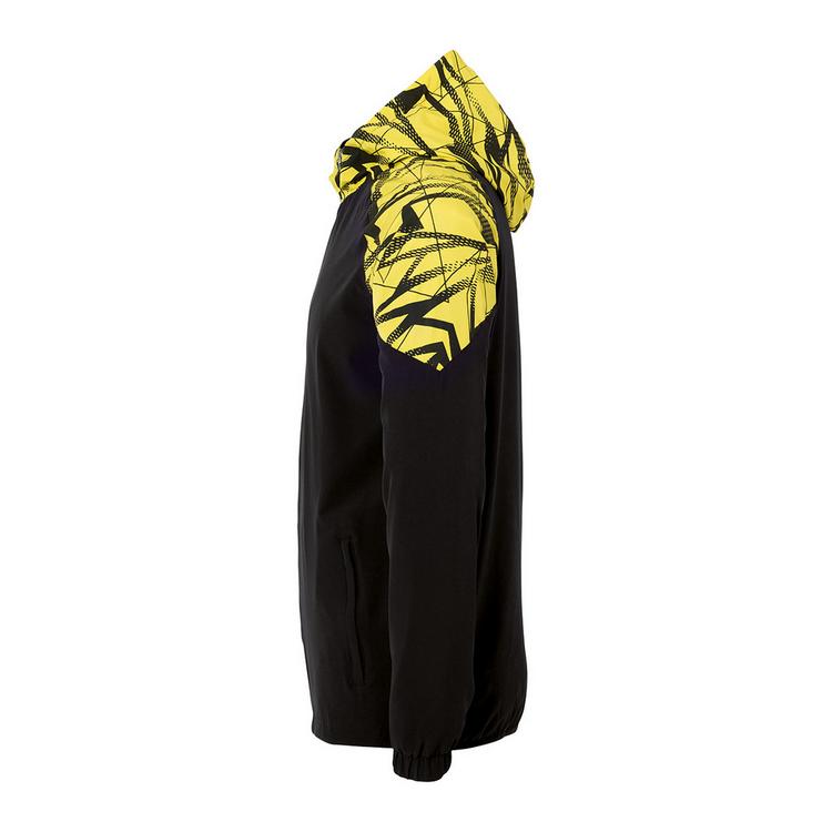 Uhlsport Uhlsport GOAL 25 EVO WOVEN HOOD JACKET Kapuzenjacke - schwarz/limonengelb - 0 | SportScheck