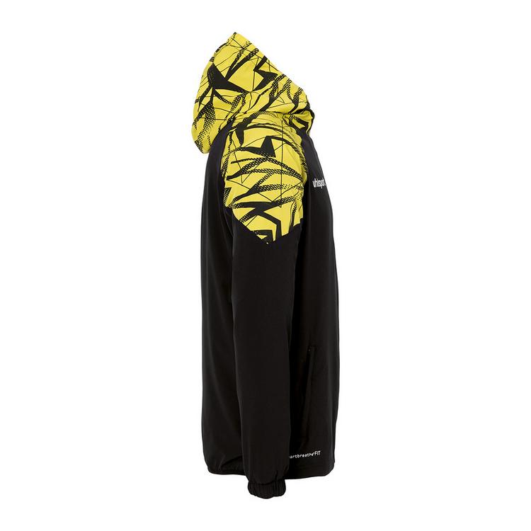 Uhlsport Uhlsport GOAL 25 EVO WOVEN HOOD JACKET Kapuzenjacke - schwarz/limonengelb - 1 | SportScheck
